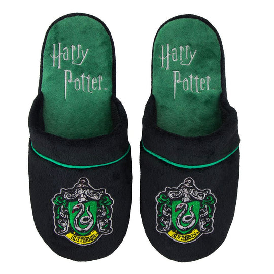 Chaussons Harry Potter Serpentard Cinereplicas taille S/M, logo brodé
