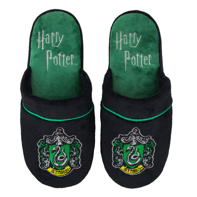 Chaussons Harry Potter Serpentard Cinereplicas taille S/M, logo brodé