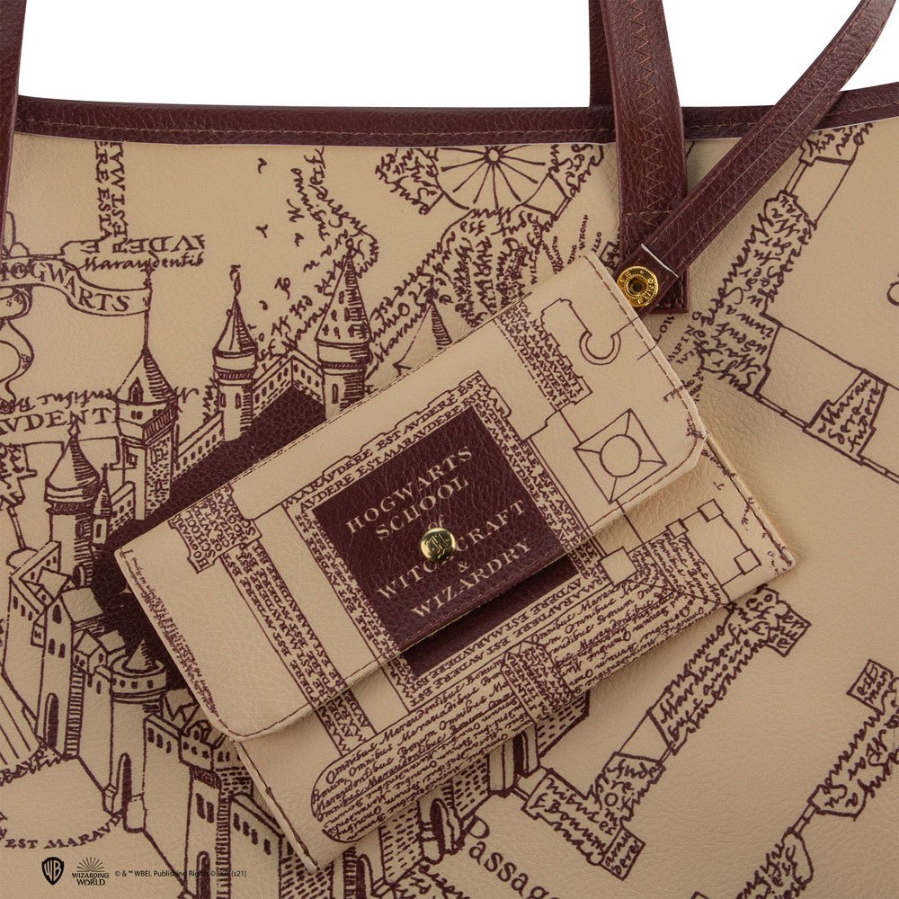 Pochette Harry Potter Marauder's Map assortie au sac shopping