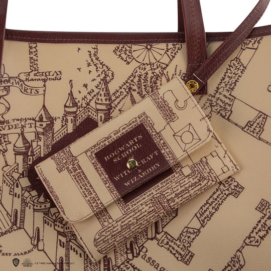 Pochette Harry Potter Marauder's Map assortie au sac shopping
