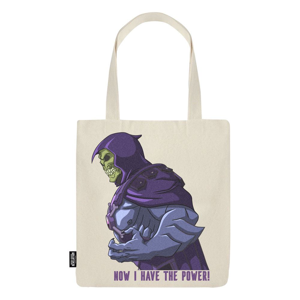 Sac shopping Skeletor Maîtres de l'Univers en coton vue de face