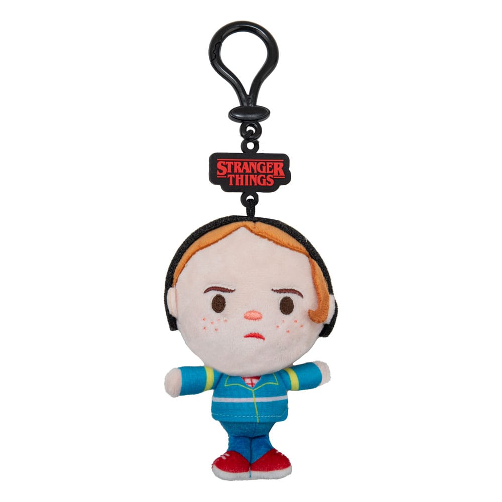 Porte-clés peluche Max Mayfield Stranger Things Cinereplicas avec écouteurs emblématiques.