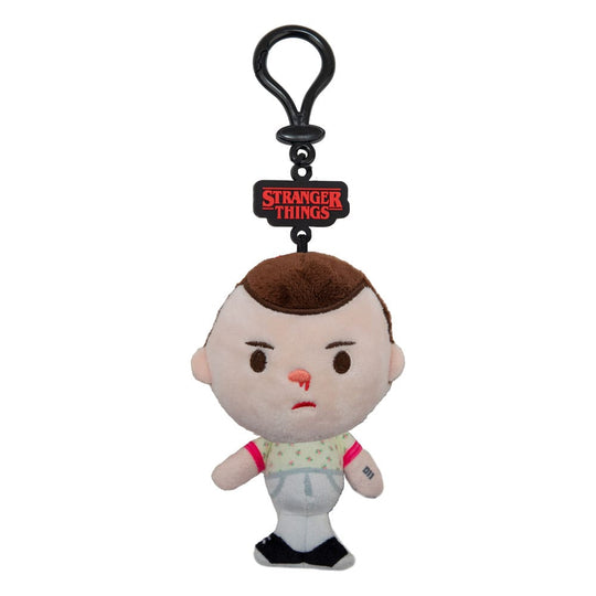 Porte-clés peluche Stranger Things Eleven 12 cm officiel Cinereplicas, vue de face