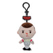 Porte-clés peluche Stranger Things Eleven 12 cm officiel Cinereplicas, vue de face