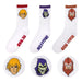 Set de 3 chaussettes Maîtres de l'Univers Révélation He-Man, Skeletor et Beast Man