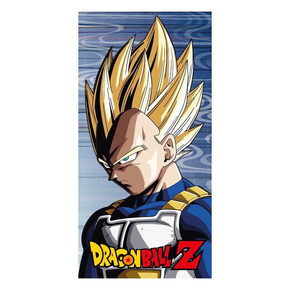 Serviette de bain Dragon Ball Z officielle 140x70 cm en coton, motif Goku