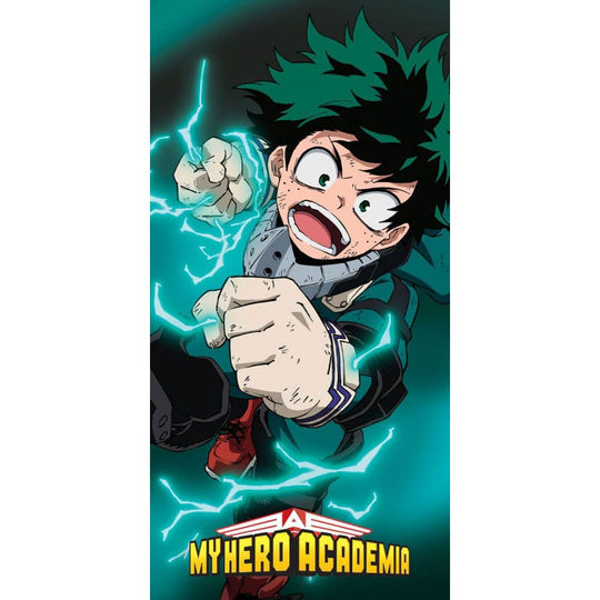 Serviette de bain My Hero Academia Ver. 2 officielle Halantex 140x70 cm en coton