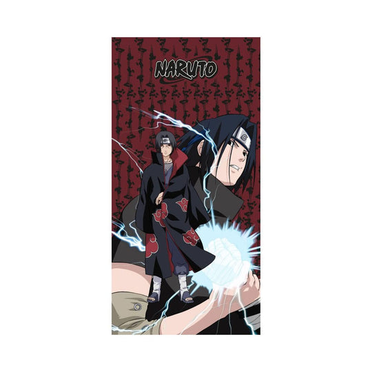Serviette de bain Naruto Ver. 3 officielle Halantex 100% coton 140x70cm avec illustration de Naruto Uzumaki