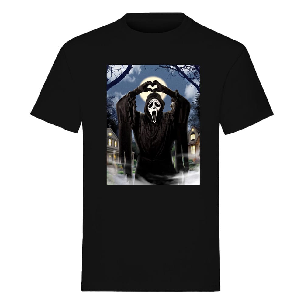 T-shirt Scream Ghost Face Coeurs officiel Indiego taille S