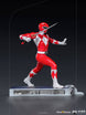 Vue latérale de la figurine Power Rangers Red Ranger 17 cm