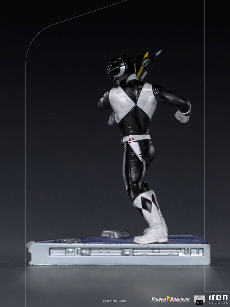 Statuette Black Ranger BDS Art Scale 1/10 en action