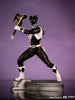 Statuette Black Ranger Iron Studios en situation de combat