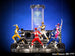 Statuette Black Ranger Power Rangers licence officielle
