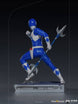 Statuette Iron Studios Blue Ranger 16 cm sur son socle détaillé