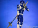 Power Rangers Blue Ranger 1/10 Iron Studios, vue d'ensemble