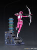 Vue latérale de la statuette Pink Ranger 1/10 BDS Art Scale
