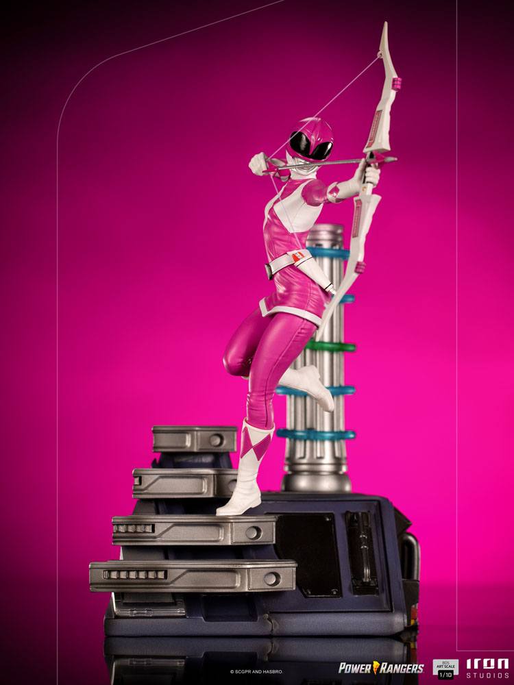 Pink Ranger Iron Studios, produit sous licence officielle