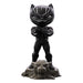 Figurine Black Panther Mini Co. Iron Studios, vue de face détaillée