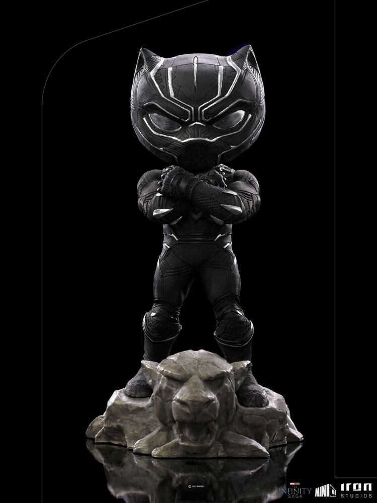 Figurine Black Panther PVC 15 cm de la collection Mini Co. Iron Studios