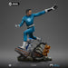 Vue d'ensemble de la statuette Mr. Fantastic et H.E.R.B.I.E sur fond neutre