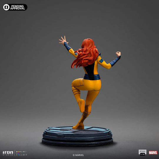 Statuette Jean Grey de profil, costume X-Men '97