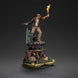 Statuette Indiana Jones avec fouet et chapeau - licence officielle