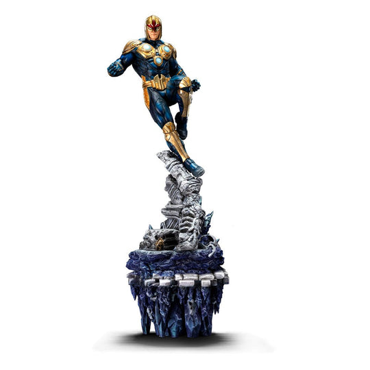 Statuette Marvel Nova Art Scale Deluxe 1/10 Iron Studios - Vue d'ensemble