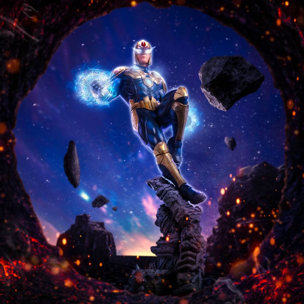 Iron Studios Nova - Scène d'action avec effets