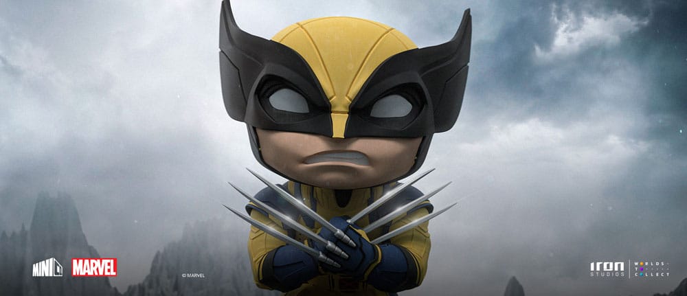 Figurine Wolverine Mini Co. PVC 13 cm, gros plan