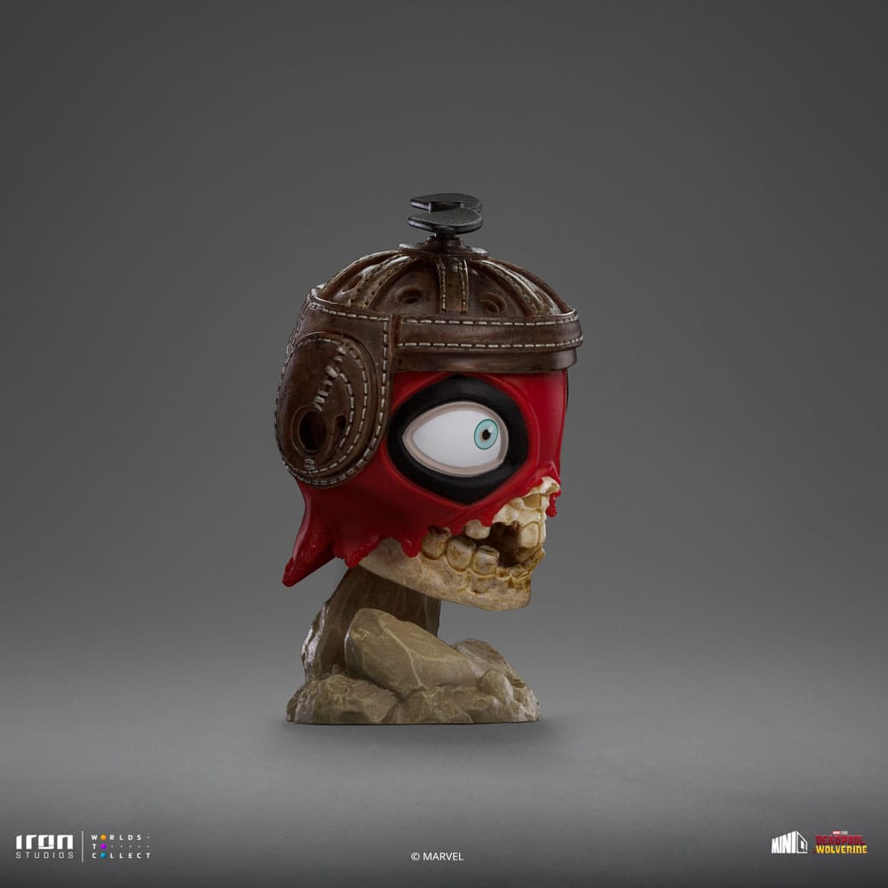 Set de figurines Deadpool et Wolverine sans masque, collection Mini Co. PVC