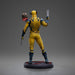 Statuette Iron Studios Deadpool 3 Wolverine et Headpool, angle de vue supérieur
