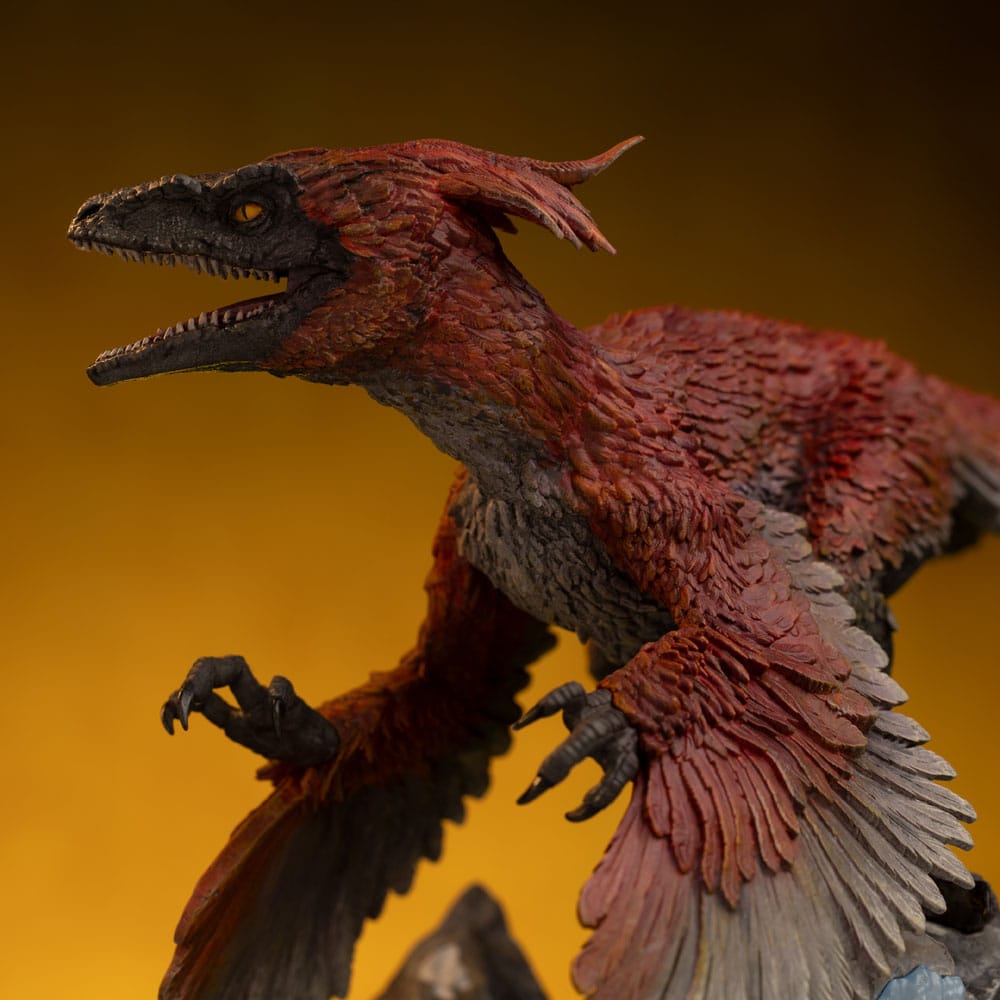 Statuette Jurassic World Dominion 1/10, vue du dessus