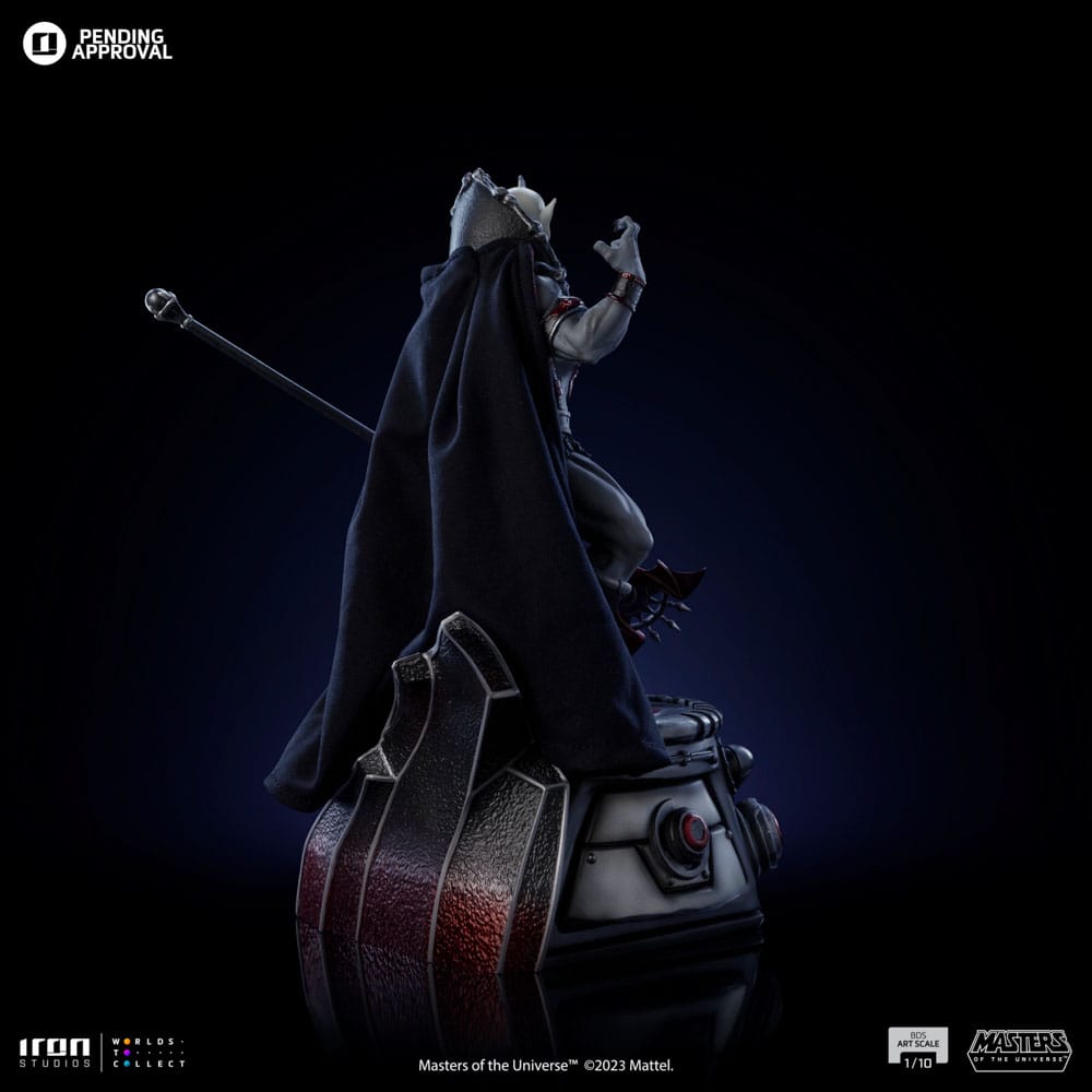 Figurine Hordak MOTU Comics, profil gauche