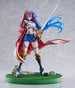 Statuette Fire Emblem Alear, vue en plongée, montrant la perspective et le volume.