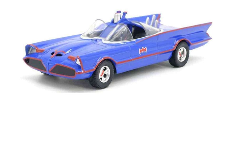 Réplique Batmobile 1966 Jada Toys vue de face
