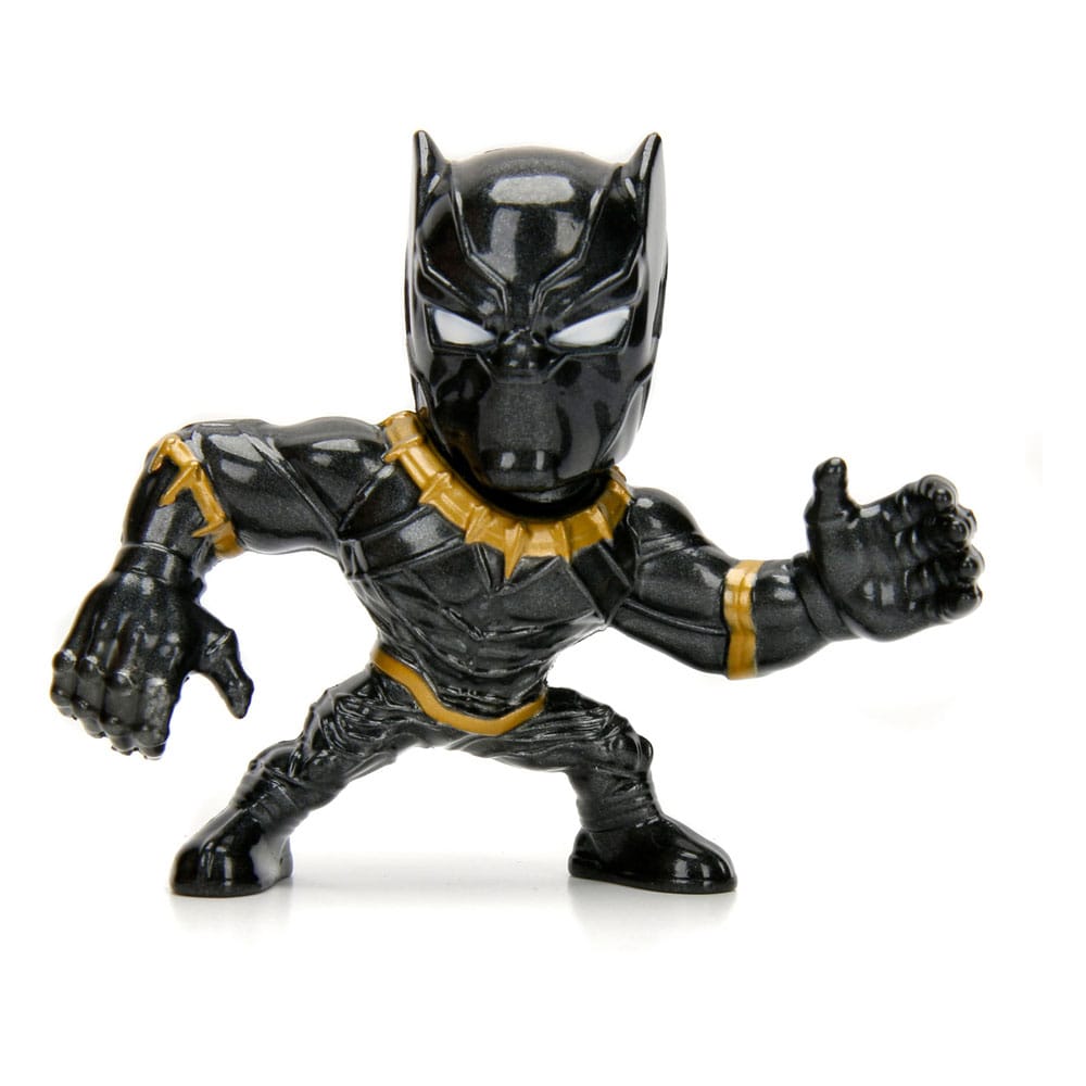 Détail de la finition métallique des figurines Nano Metalfigs Jada Toys