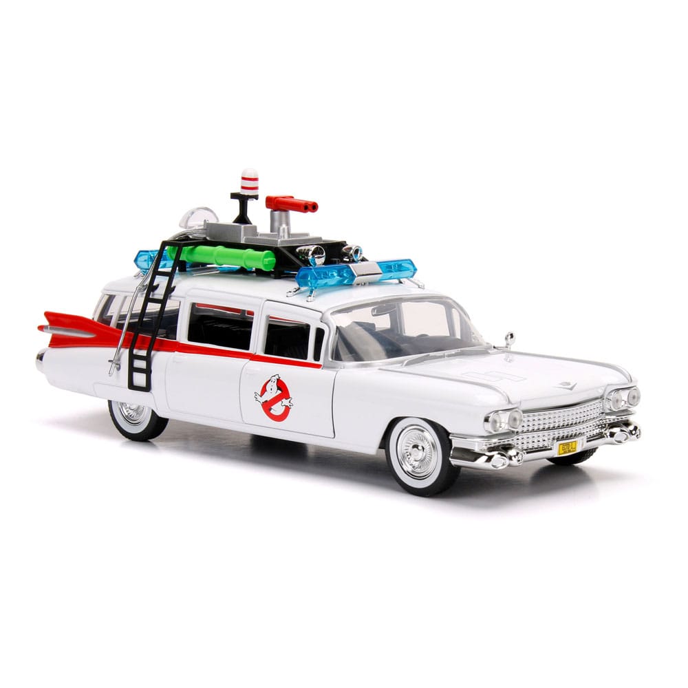 Détails du capot et de l'avant de l'ECTO-1 Ghostbusters 1/24