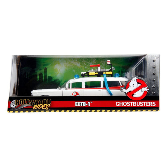 Vue d'ensemble de la réplique ECTO-1 Ghostbusters 1/24