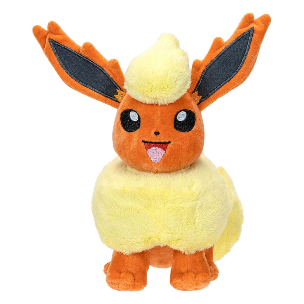 Peluche Pokémon Pyroli 20 cm officielle Jazwares de face