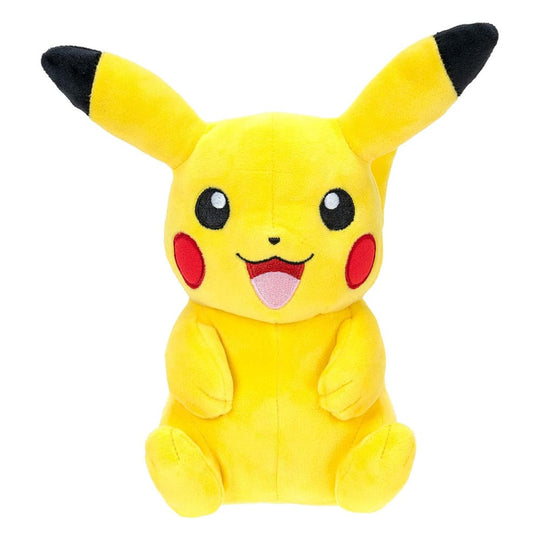 Peluche Pikachu Pokémon officielle Jazwares 20 cm, vue de face