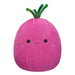 Peluche Squishmallows Red Onion 30 cm, vue de face, texture douce et moelleuse