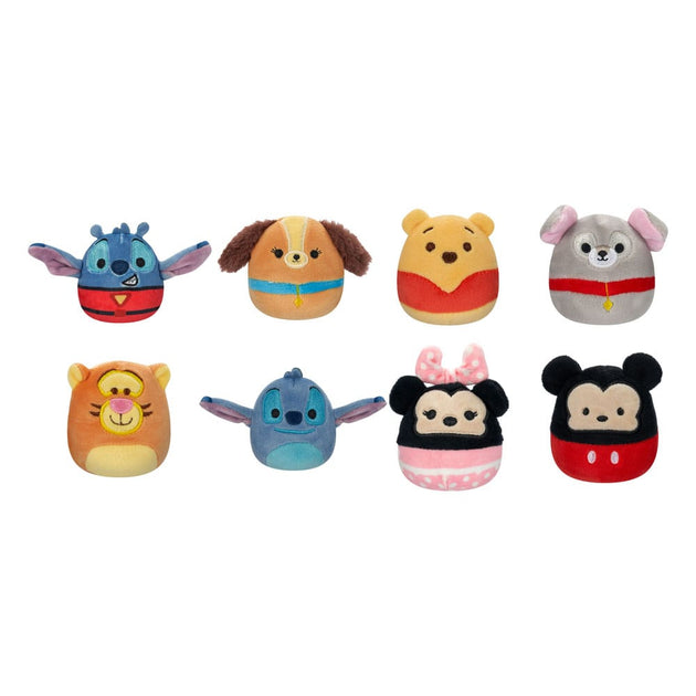 Assortiment de mini peluches Disney Squishmallows 5 cm
