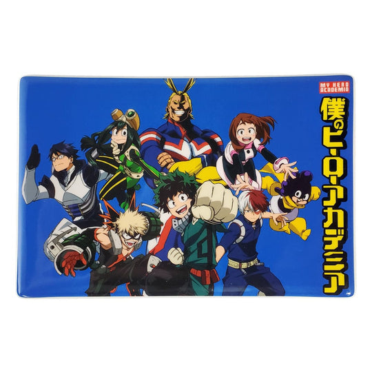 Set sushi My Hero Academia Classe 1-A complet avec plaque, plat à soja et baguettes