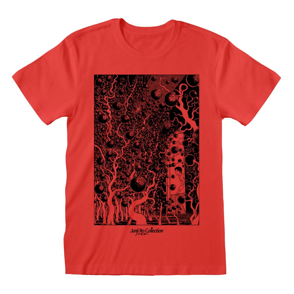 T-Shirt Junji Ito Vines officiel, motif horreur manga, 100% coton, par Heroes Inc