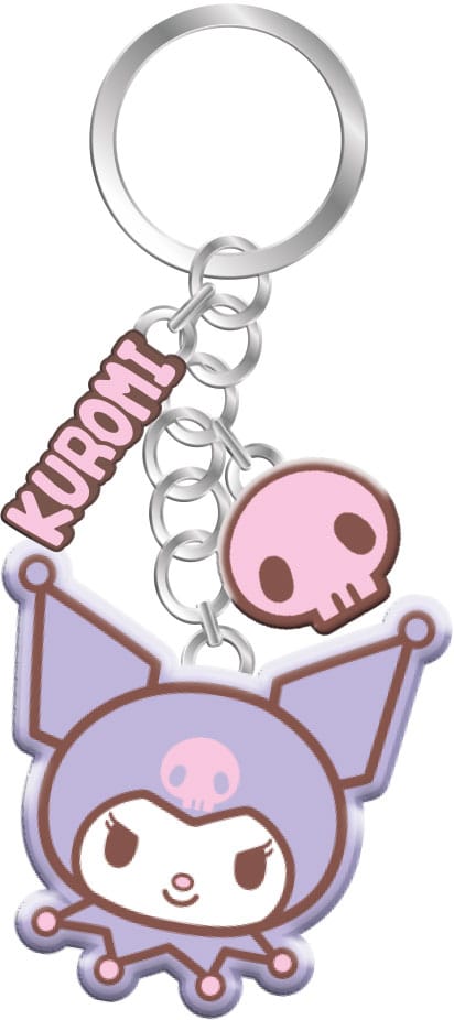Porte-clés Kuromi Sanrio officiel de Joy Toy en PVC