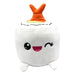 Peluche Plushi Ebiten Sushi 20 cm Joy Toy vue de face avec ses yeux brodés