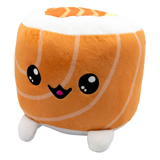 Peluche Plushi Uramaki Saumon 20 cm Joy Toy officielle, vue de face