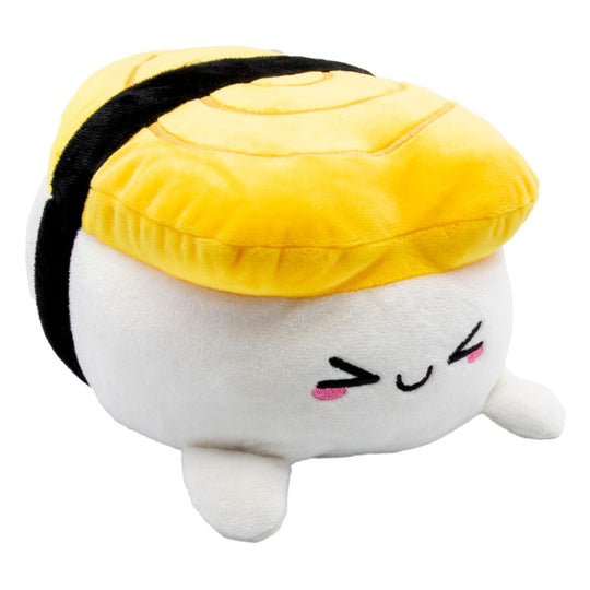 Peluche Plushi Nigiri avec œuf 20 cm de la marque Joy Toy, vue de face, douce et colorée.