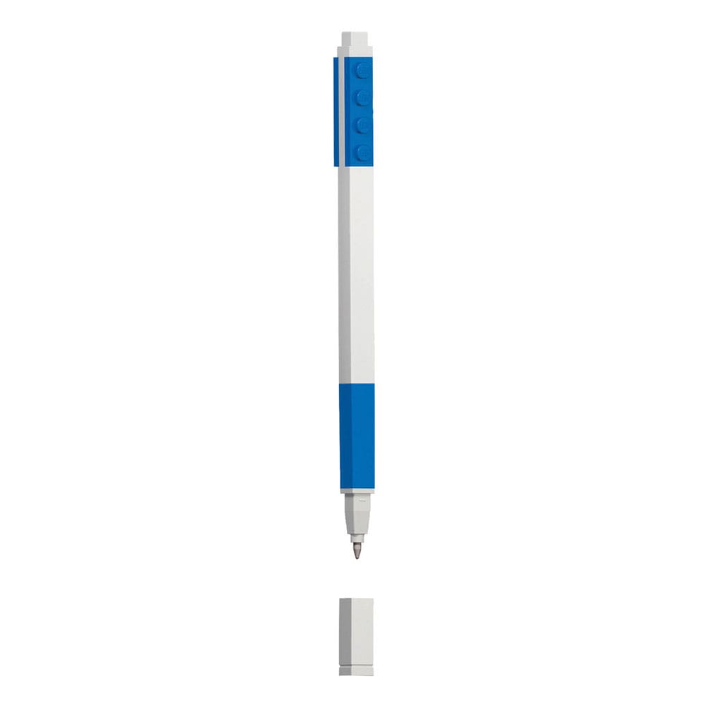Stylo à bille LEGO encre gel bleu Joy Toy en emballage blister