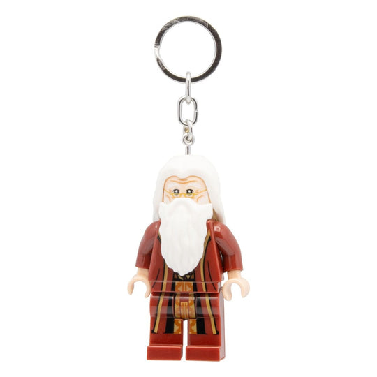 Porte-clés LEGO Harry Potter Dumbledore lumineux 8cm Joy Toy avec LEDs activées